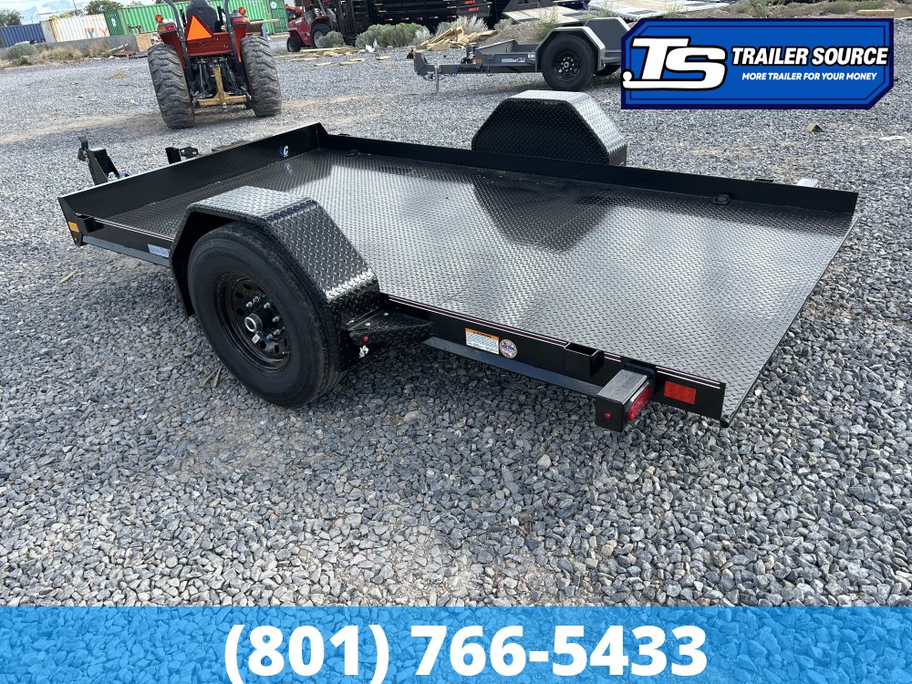 6.5x12 Diamond C DSA Scissor Lift Tilt Trailer - 7K GVWR -