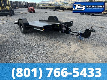 6.5x12 Diamond C DSA Scissor Lift Tilt Trailer - 7K GVWR -