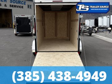 6x12 Wells Cargo FastTrac Enclosed Cargo Trailer - 6'6" Interior - 7K GVWR - .080 PolyCor, Ramp Door, Ramp Extension