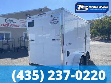 6x12 American Hauler Arrow Enclosed Cargo Trailer - 6'6" Interior - 7K GVWR - .080 PolyCor