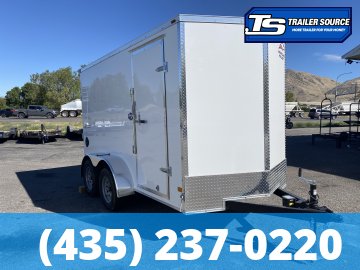 6x12 American Hauler Arrow Enclosed Cargo Trailer - 6'6" Interior - 7K GVWR - .080 PolyCor