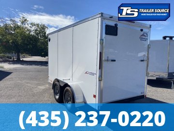 6x12 American Hauler Arrow Enclosed Cargo Trailer - 6'6" Interior - 7K GVWR - .080 PolyCor