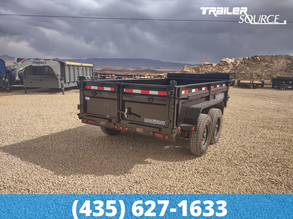 6x12 Load Trail DT07 10K 24" Sides Dump