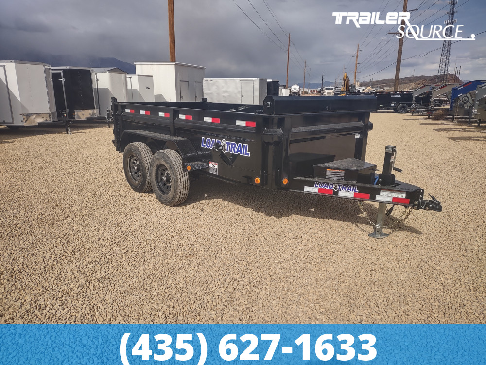 6x12 Load Trail DT07 10K 24" Sides Dump
