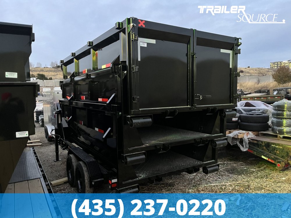 14' Maxx-D Roll Off Dumpster Bin