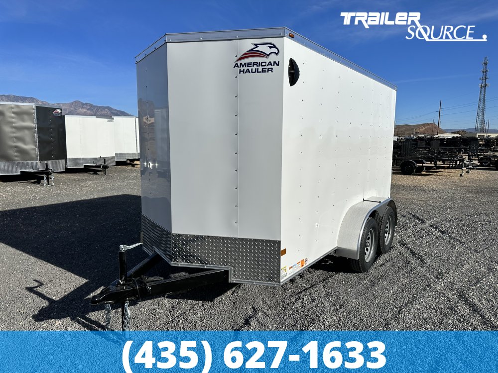 6x12 American Hauler Arrow 6'6" 7K Tandem Axle Enclosed Cargo