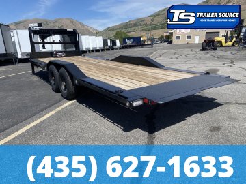 8.5x24 Maxx-D T6X Gooseneck Power Tilt Trailer -  14K GVWR - Wide Body w/ Drive Over Fenders, Winch Package