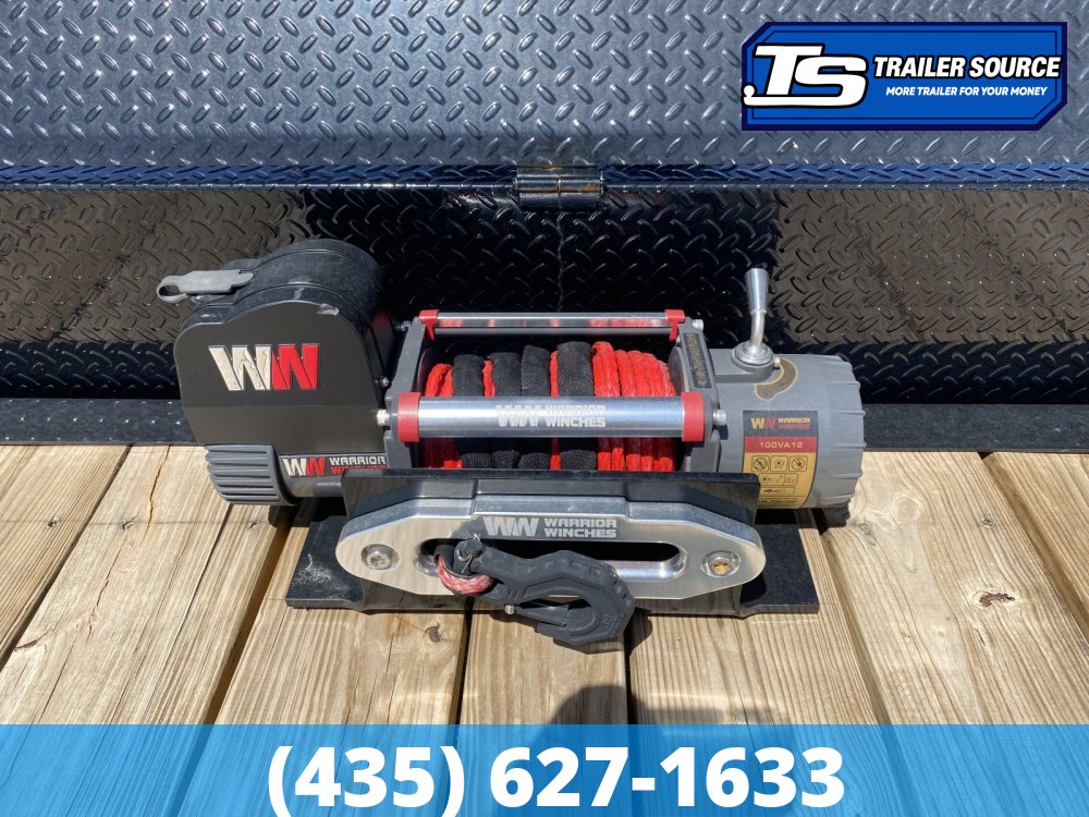 8.5x24 Maxx-D T6X Gooseneck Power Tilt Trailer -  14K GVWR - Wide Body w/ Drive Over Fenders, Winch Package