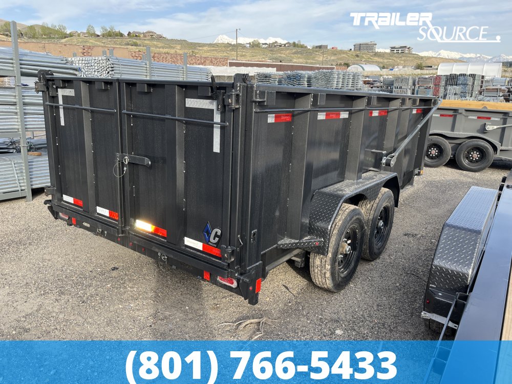 7x14 Diamond C LPT Telescopic Dump 15K 44" Sides Dump