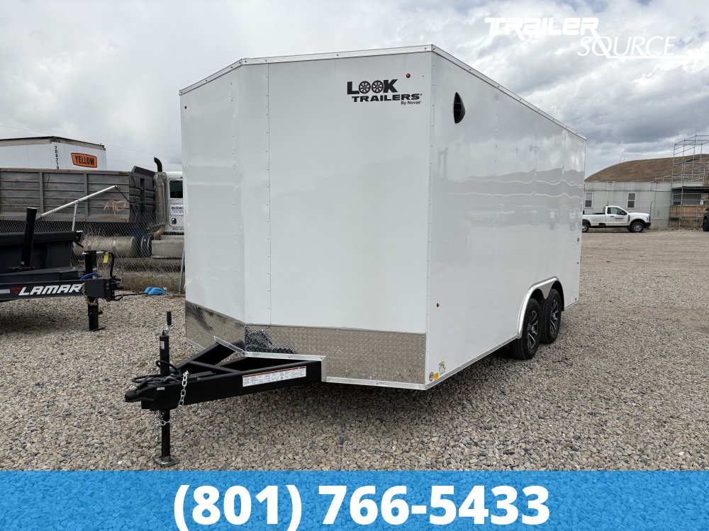 8.5x16 Look ST DLX 7'0" Interior 7K Tandem Axle Enclosed Cargo