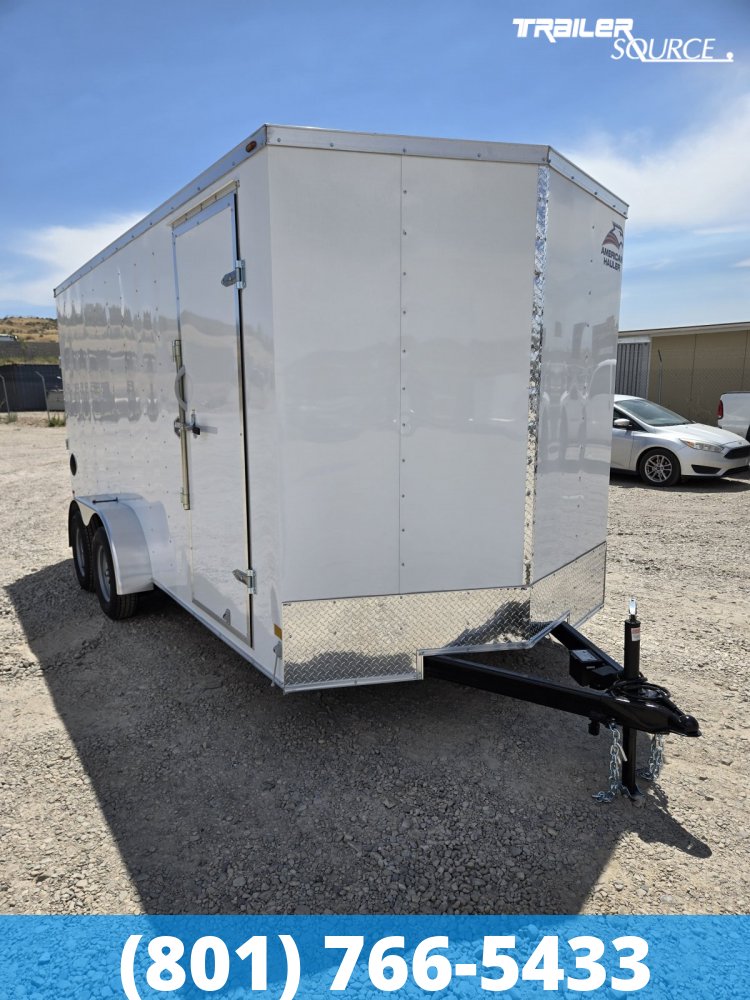 7x16 American Hauler Arrow 7'0" 7K Tandem Axle Enclosed Cargo