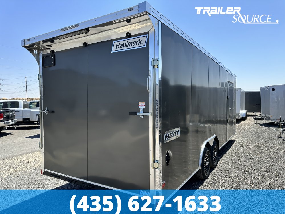 8.5x24 Haulmark Heat 7'6" Interior Enclosed Race Car Trailer