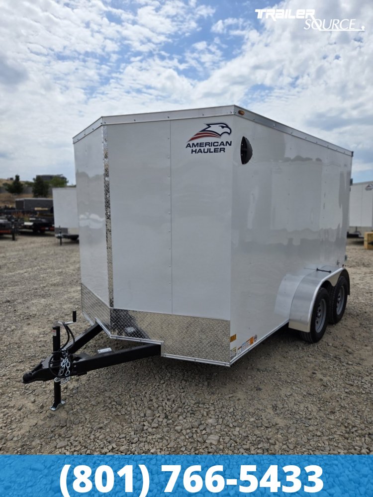 7x12 American Hauler Arrow 6'6" 7K Tandem Axle Enclosed Cargo