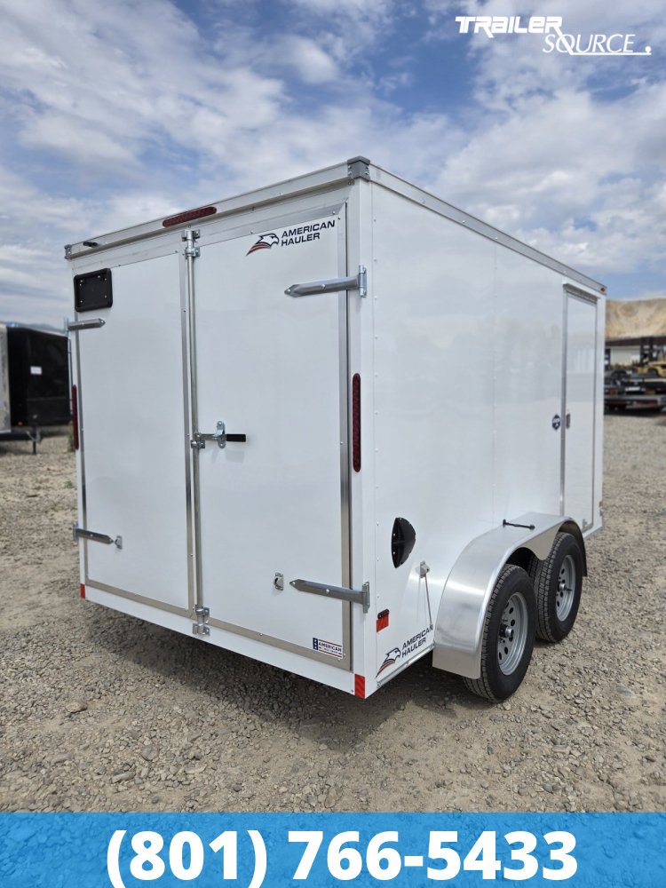 7x12 American Hauler Arrow 6'6" 7K Tandem Axle Enclosed Cargo