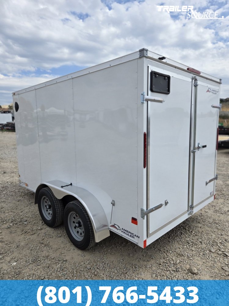 7x12 American Hauler Arrow 6'6" 7K Tandem Axle Enclosed Cargo