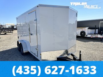 7x14 Wells Cargo FastTrac 6'6" Interior 7K Tandem Axle Enclosed Cargo