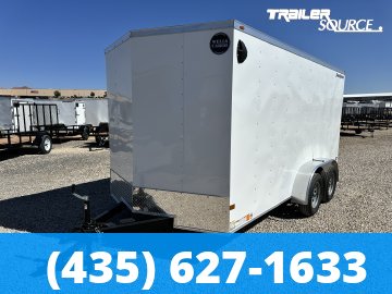7x14 Wells Cargo FastTrac 6'6" Interior 7K Tandem Axle Enclosed Cargo