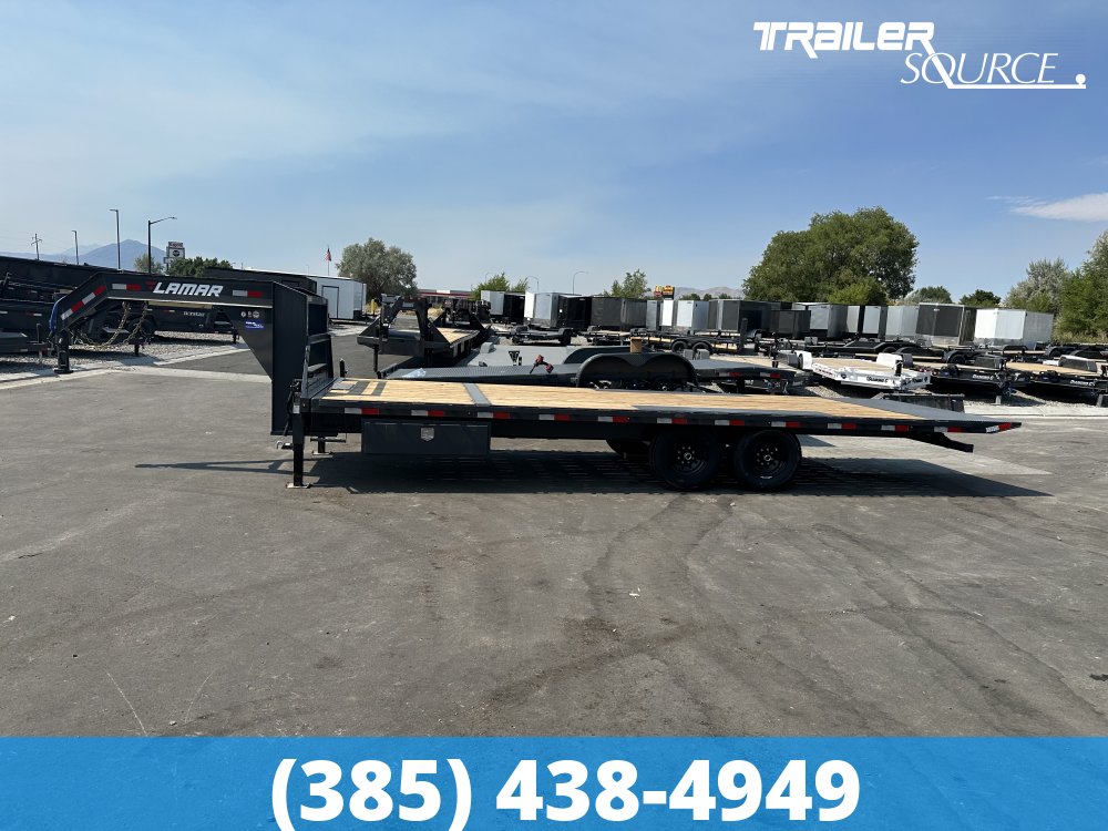 8.5x26 Lamar FA 15K Gooseneck Deckover Tilt
