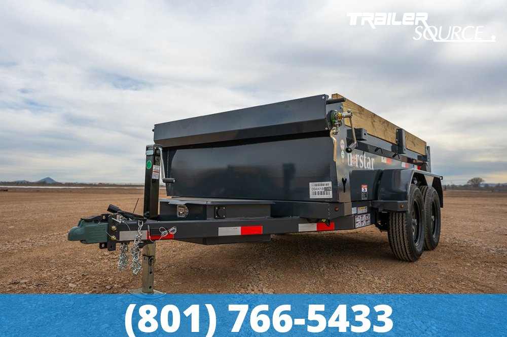 5x10 Norstar Iron Bull DCB 18" Sides 7K Dump Trailer