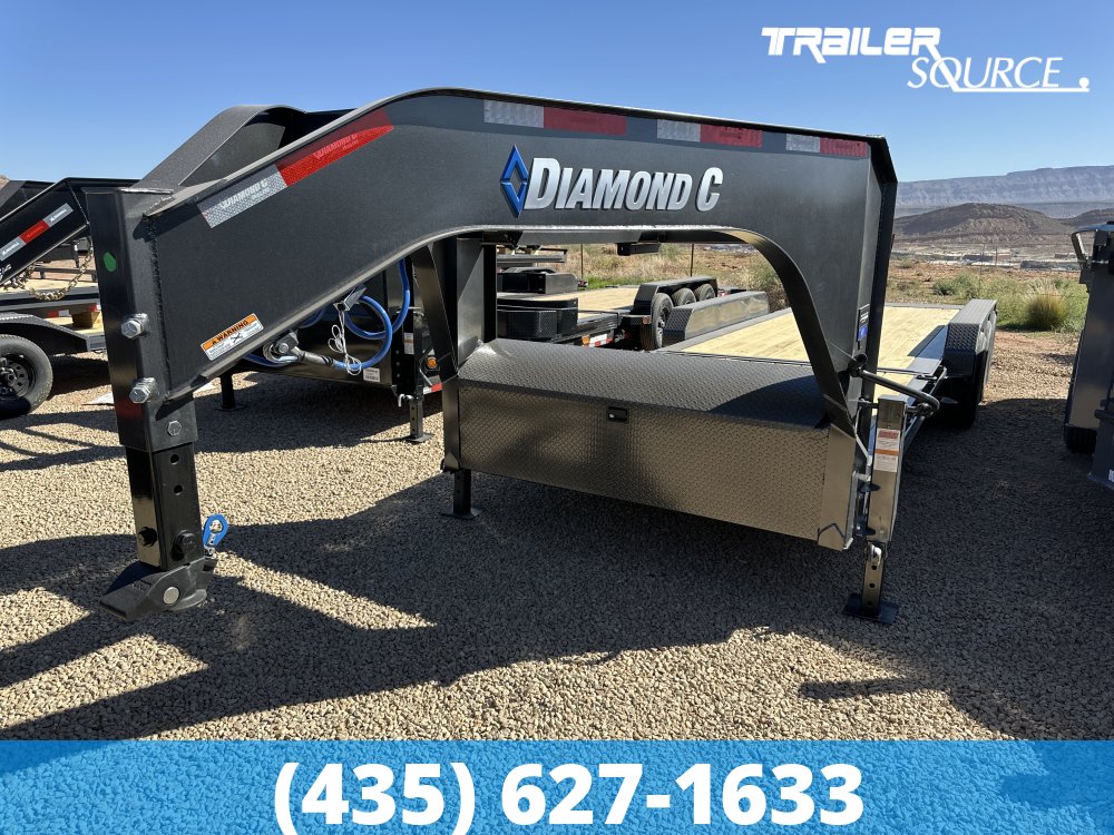 7x26 Diamond C HDT-GN 307 24K Gooseneck Tilt