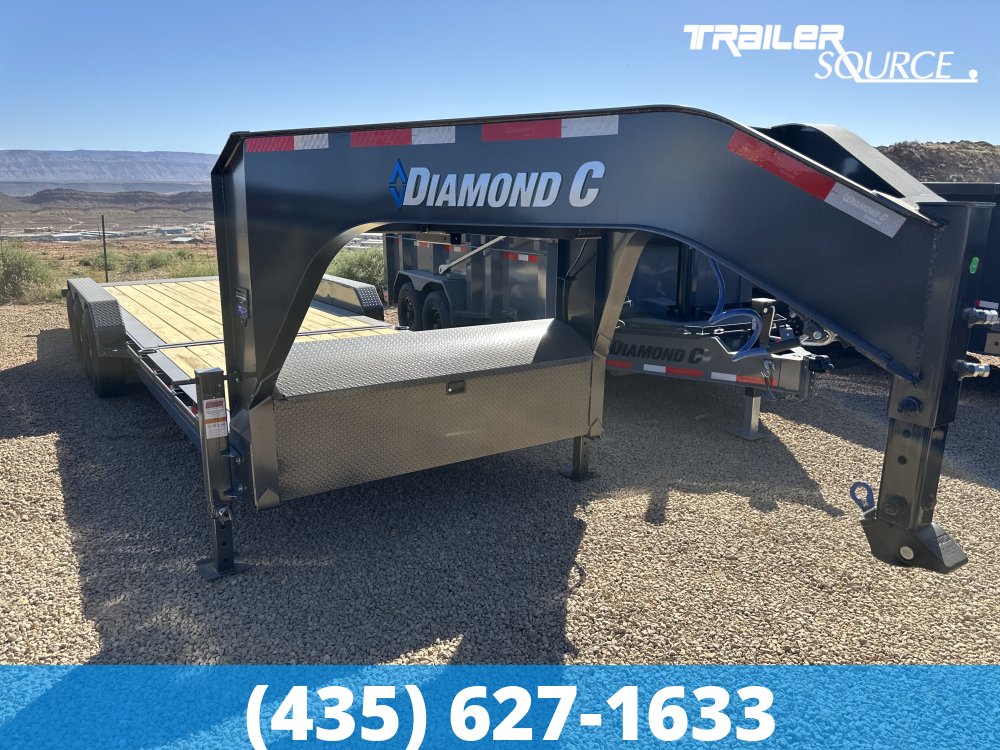 7x26 Diamond C HDT-GN 307 24K Gooseneck Tilt