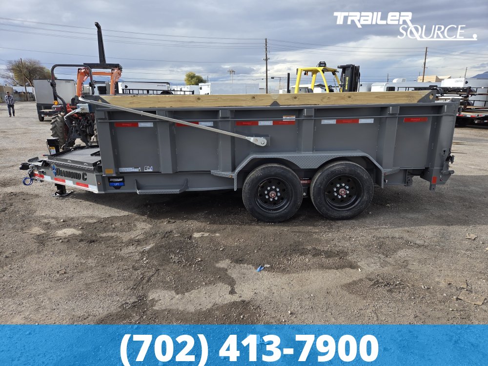 7x14 Diamond C LPT 208  Dump