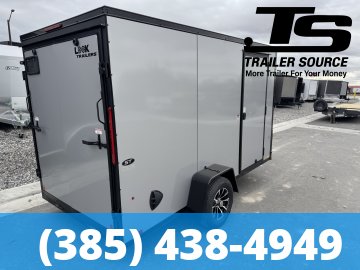 6x12 Look ST DLX Enclosed Cargo Trailer - 6'6" Interior - 3.5K GVWR - .080 PolyCor, Alloy Wheels, Black Out Package