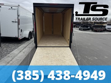 6x12 Look ST DLX Enclosed Cargo Trailer - 6'6" Interior - 3.5K GVWR - .080 PolyCor, Alloy Wheels, Black Out Package