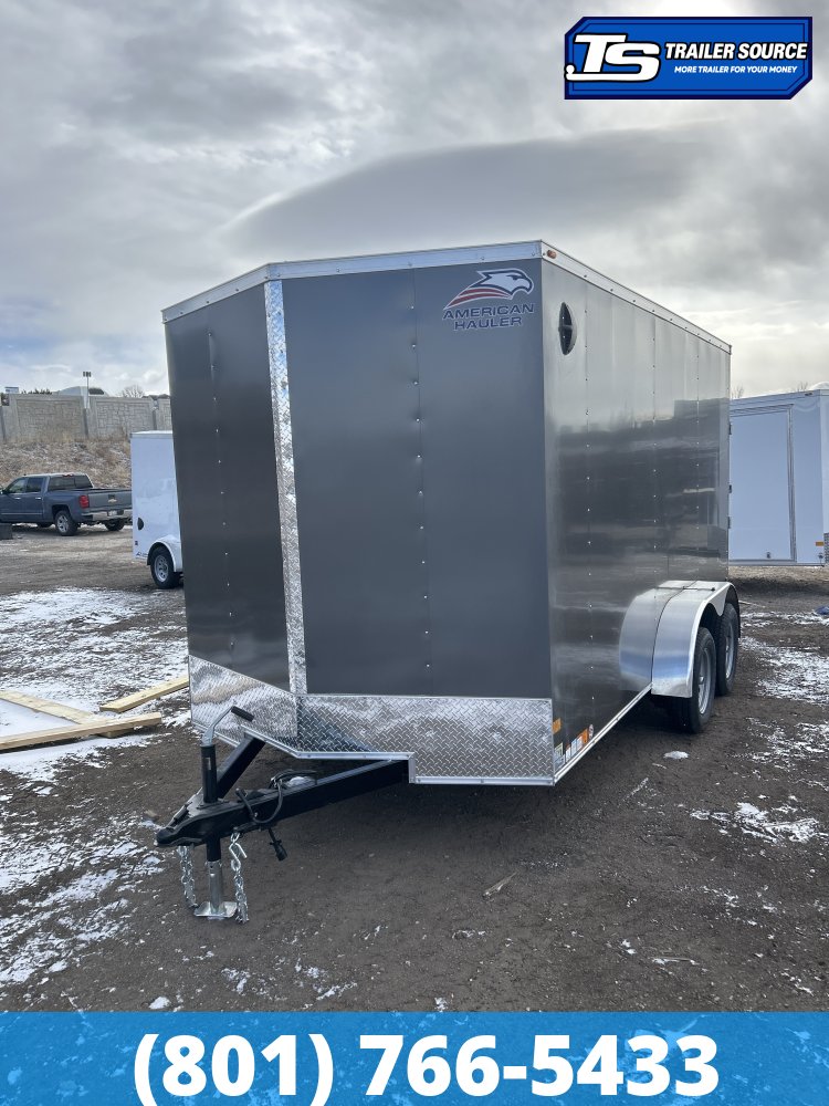 7x14 American Hauler Arrow Deluxe Enclosed Cargo Trailer - 7'0" Interior - 7K GVWR -