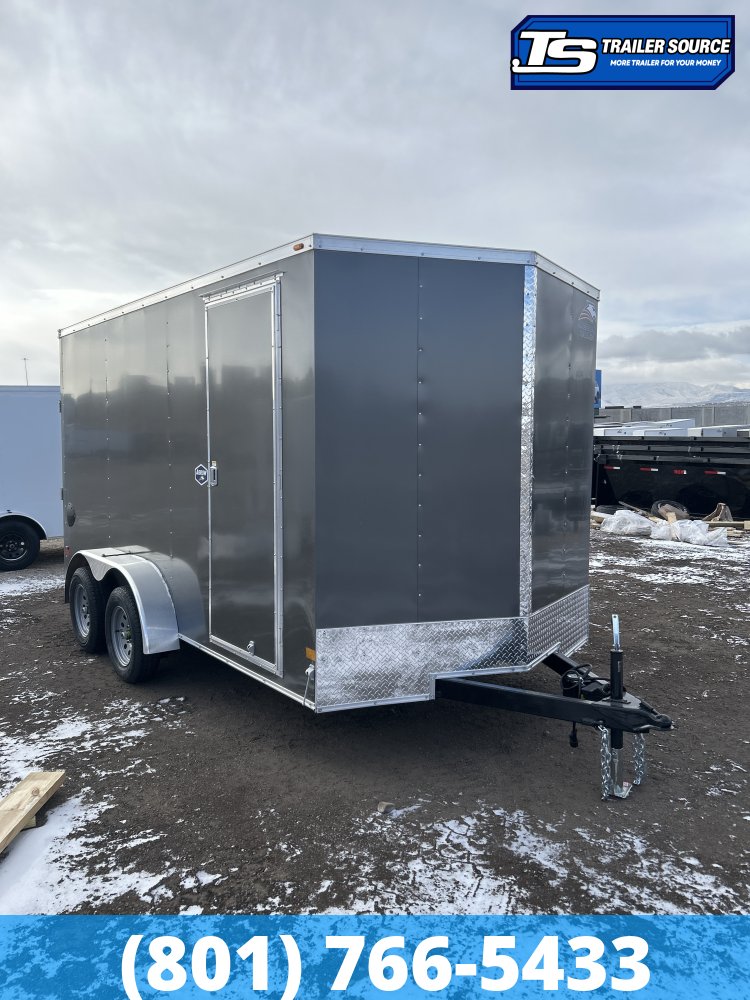 7x14 American Hauler Arrow Deluxe Enclosed Cargo Trailer - 7'0" Interior - 7K GVWR -