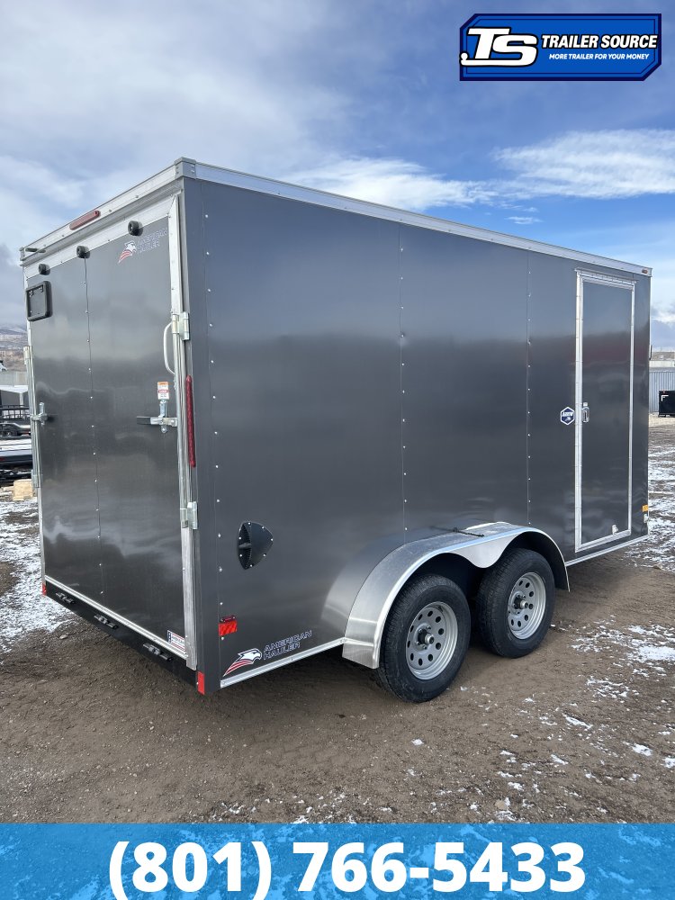 7x14 American Hauler Arrow Deluxe Enclosed Cargo Trailer - 7'0" Interior - 7K GVWR -