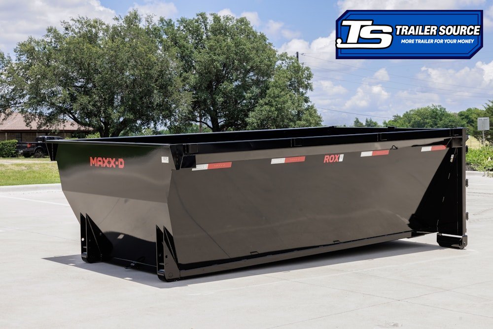 Maxx-D Roll Off Dumpster Bin Only 14 ft 6'0" Sides
