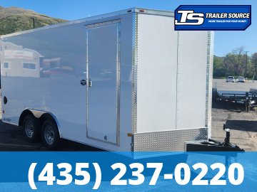 8.5x16 American Hauler Arrow Deluxe Enclosed Cargo Trailer - 7'0" Interior - 7K GVWR - Dovetail, Ramp Door