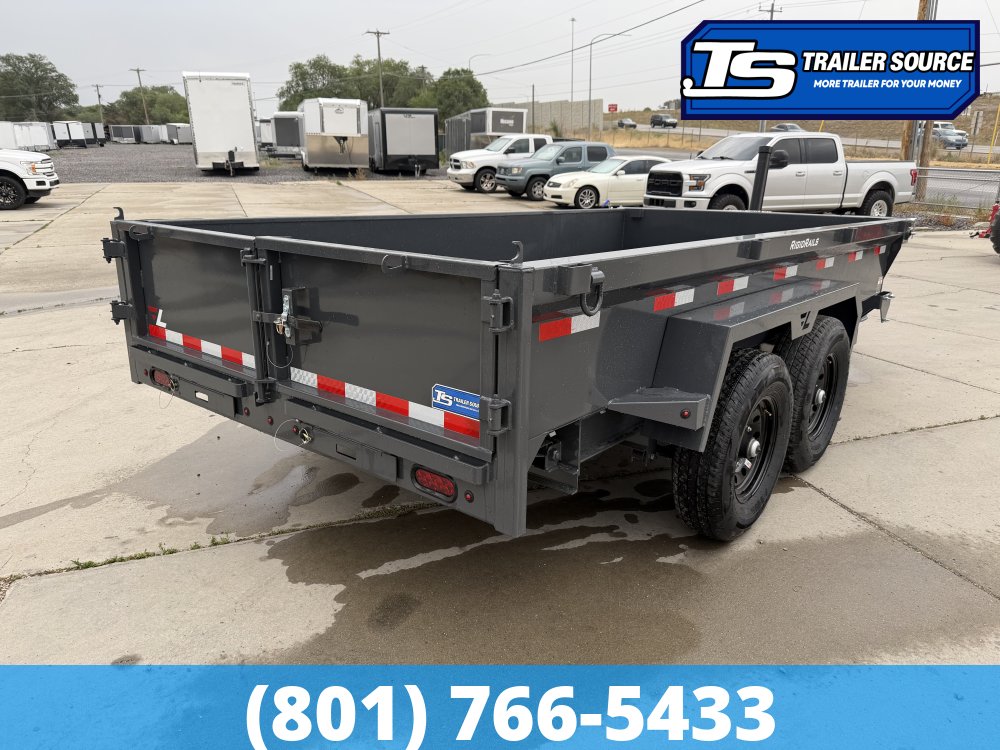 7x14 Lamar DG Dump Trailer - 14K GVWR -