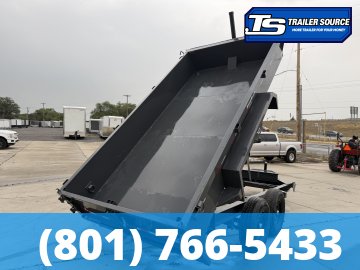 7x14 Lamar DG Dump Trailer - 14K GVWR -