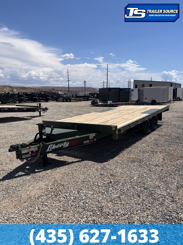 8.5x20 Liberty LOA Deckover Equipment Trailer - 15.4K GVWR -