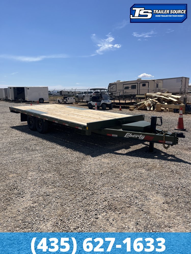 8.5x20 Liberty LOA Deckover Equipment Trailer - 15.4K GVWR -