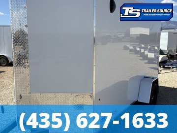 6x12 Look ST DLX Enclosed Cargo Trailer - 6'6" Interior - 3.5K GVWR - .080 PolyCor, Barn Doors