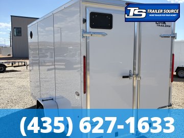 6x12 Look ST DLX Enclosed Cargo Trailer - 6'6" Interior - 3.5K GVWR - .080 PolyCor, Barn Doors