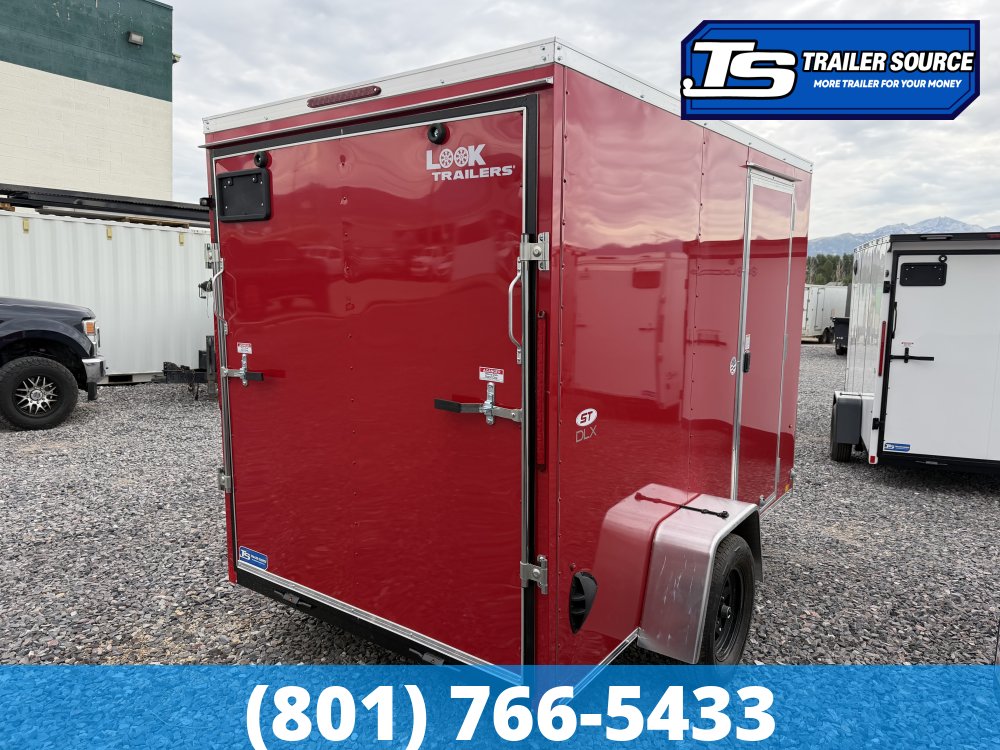 6x10 Look ST DLX Enclosed Cargo Trailer - 6'6" Interior - 3.5K GVWR -