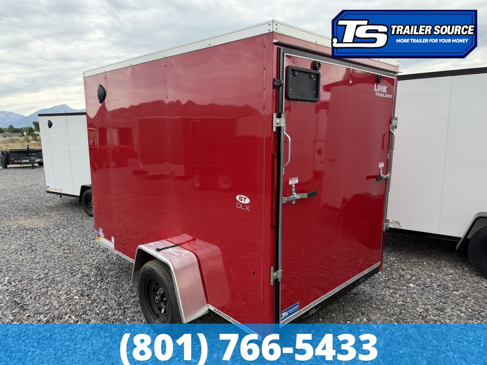 6x10 Look ST DLX Enclosed Cargo Trailer - 6'6" Interior - 3.5K GVWR -