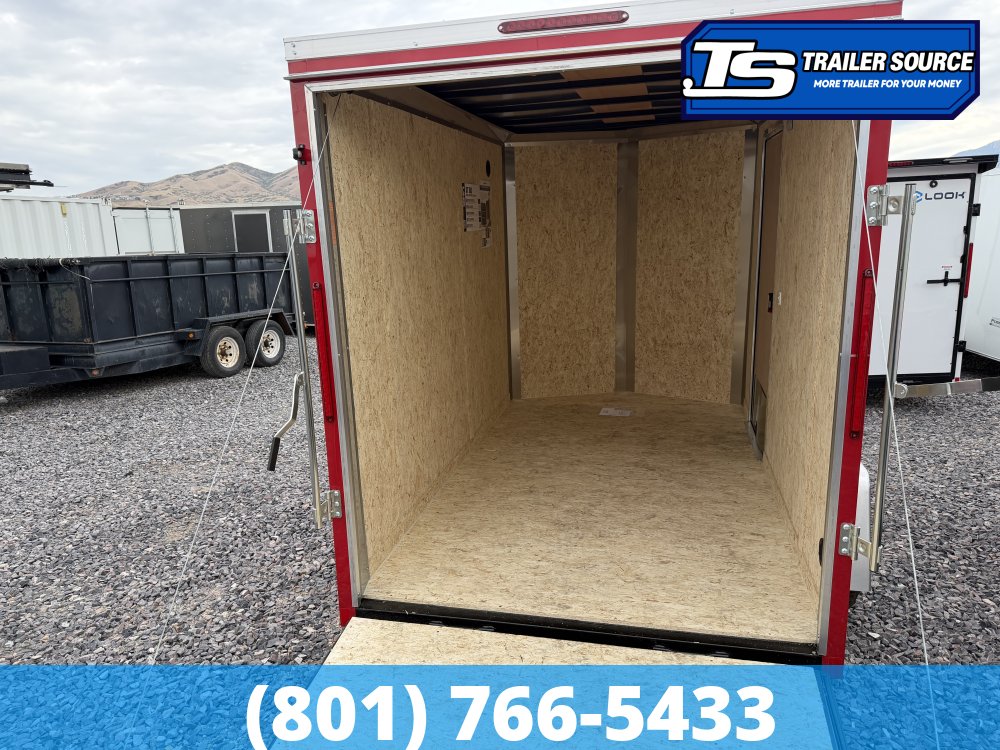 6x10 Look ST DLX Enclosed Cargo Trailer - 6'6" Interior - 3.5K GVWR -