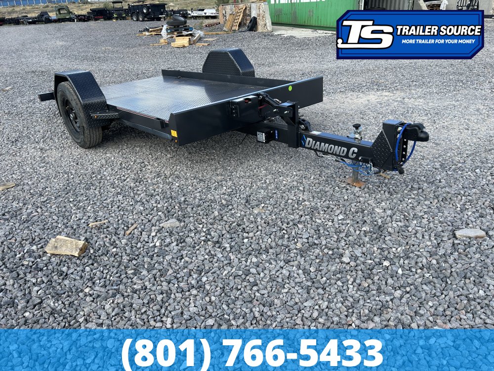 6.5x12 Diamond C DSA Scissor Lift Tilt Trailer - 7K GVWR -