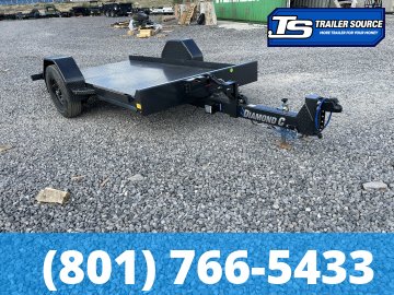 6.5x12 Diamond C DSA Scissor Lift Tilt Trailer - 7K GVWR -