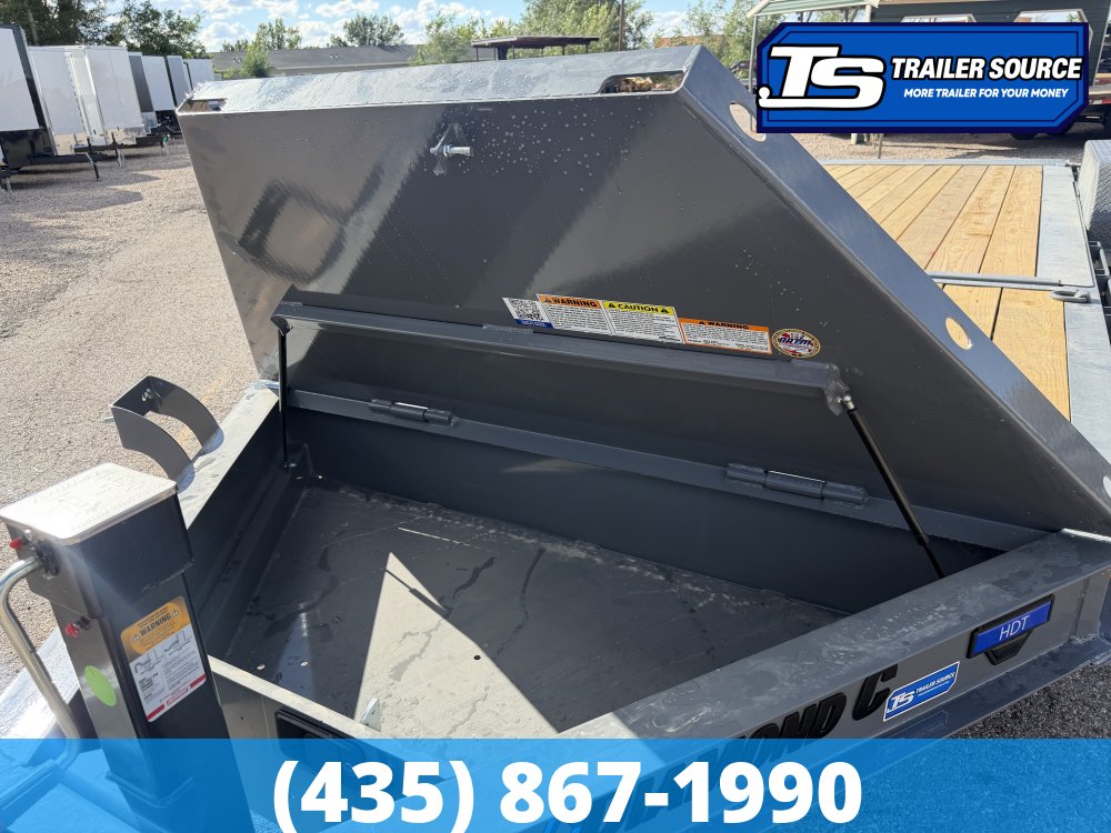 7x22 Diamond C HDT 207 Tilt Trailer - 15.5K GVWR -