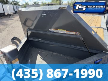 7x22 Diamond C HDT 207 Tilt Trailer - 15.5K GVWR -