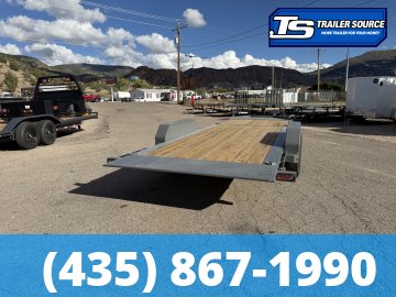 7x22 Diamond C HDT 207 Tilt Trailer - 15.5K GVWR -