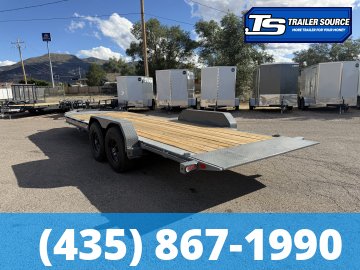 7x22 Diamond C HDT 207 Tilt Trailer - 15.5K GVWR -