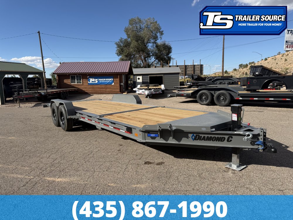 7x22 Diamond C HDT 207 Tilt Trailer - 15.5K GVWR -