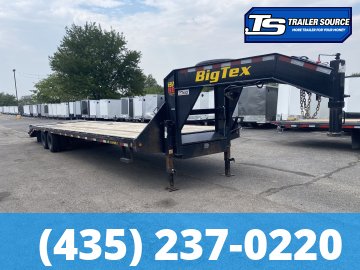 8.5x35 Big Tex Gooseneck Equipment Trailer - 23.9K GVWR -